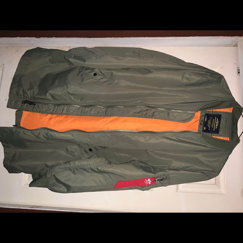Alpha Industries L2-B long lightweight coat